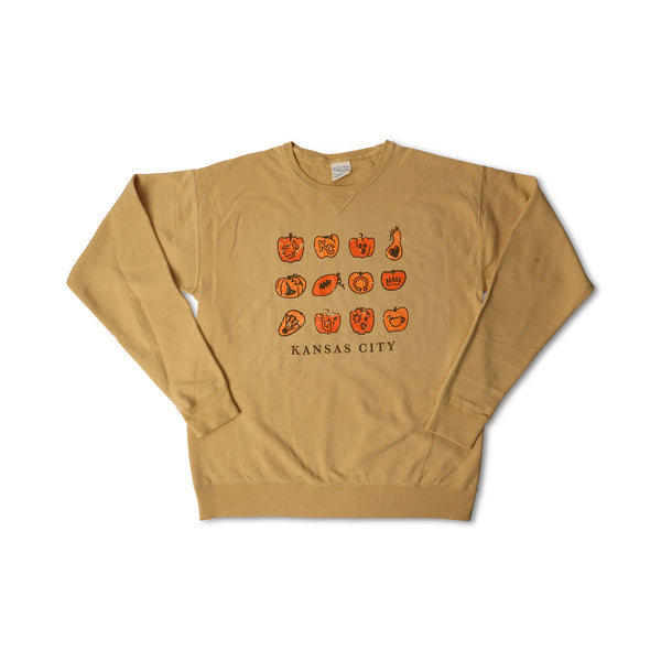 KC Pumpkin Grid Sweatshirt, Made In KC Exclusive!