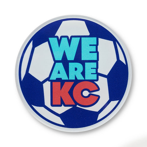 Kansas City Soccer 2026 Acrylic Magnet, Ampersand