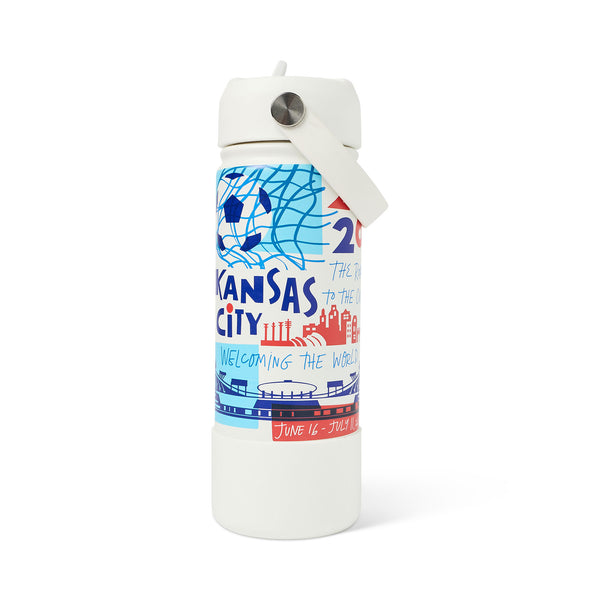 Kansas City Soccer 2026 Water Bottle, Road to the Cup, Ampersand