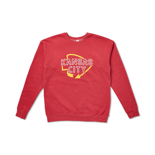Arrowhead Crewneck, KC Handmade Goods