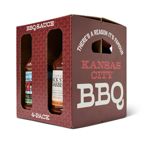 BBQ 4 Pack Box, Made In KC Exclusive!