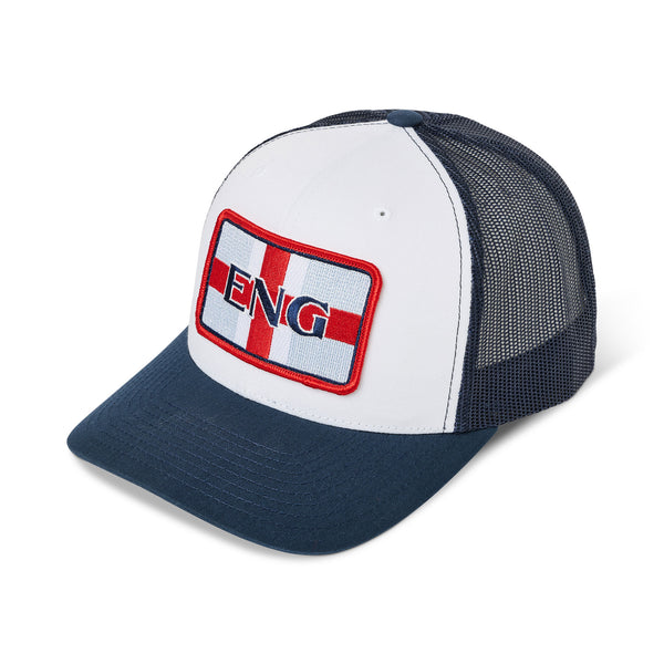 England Soccer Patch Trucker Hat, KC Clothing Co