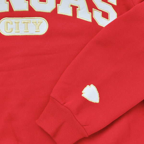 Kansas City Red Mock Neck Sweatshirt, Kate Callahan