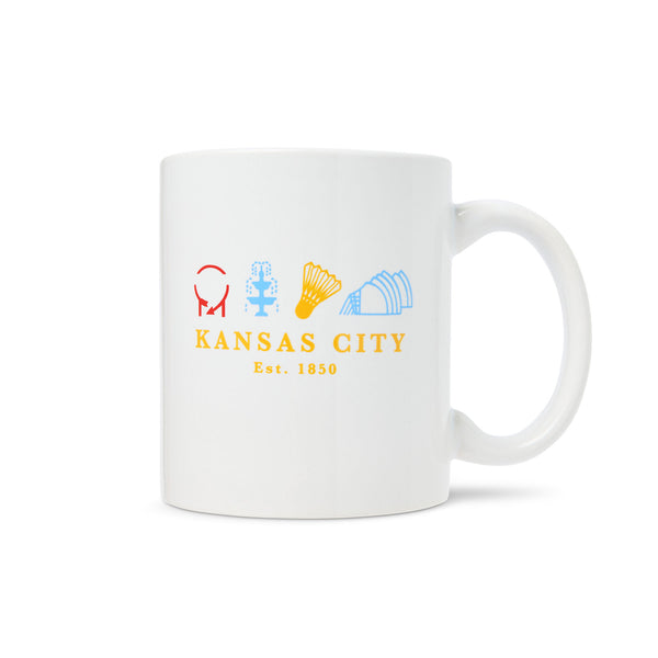 KC Icons Mug, Home KC