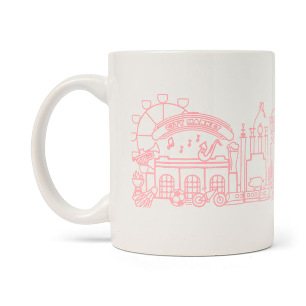 Kansas City Color Skyline Mug, Home KC