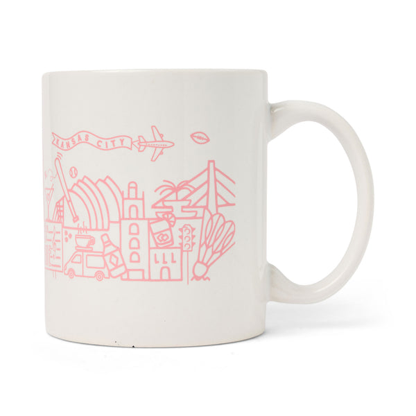 Kansas City Color Skyline Mug, Home KC