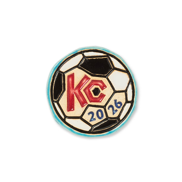Kansas City Soccer 2026 Ceramic Magnet, Archival Design