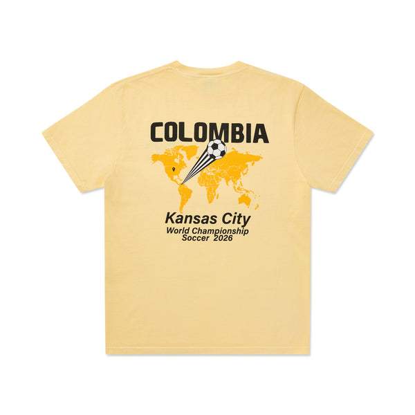 Colombia Futbol Map Tee, Made In KC Exclusive!