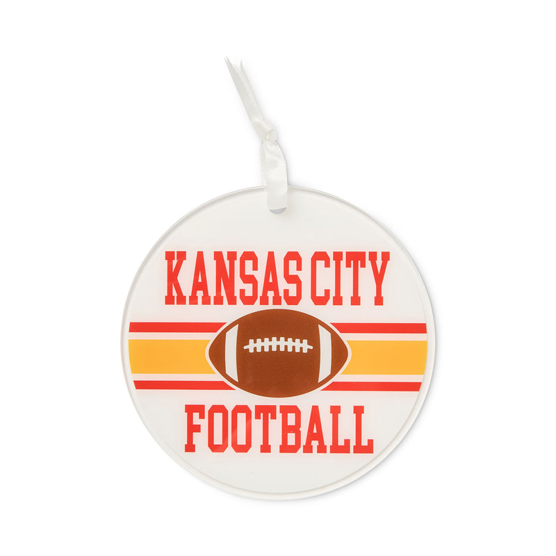 Round Football Ornament, Hart & Lux