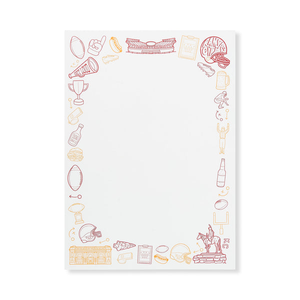 Kansas City Sports Icons Notepads, Why Begin