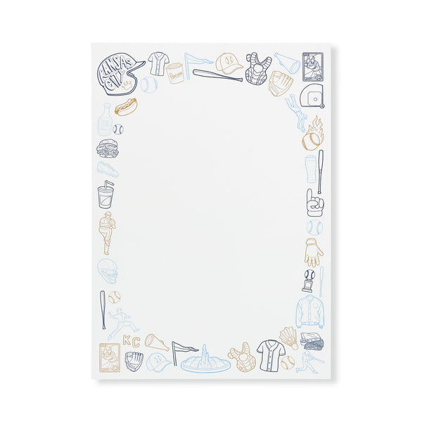 Kansas City Sports Icons Notepads, Why Begin