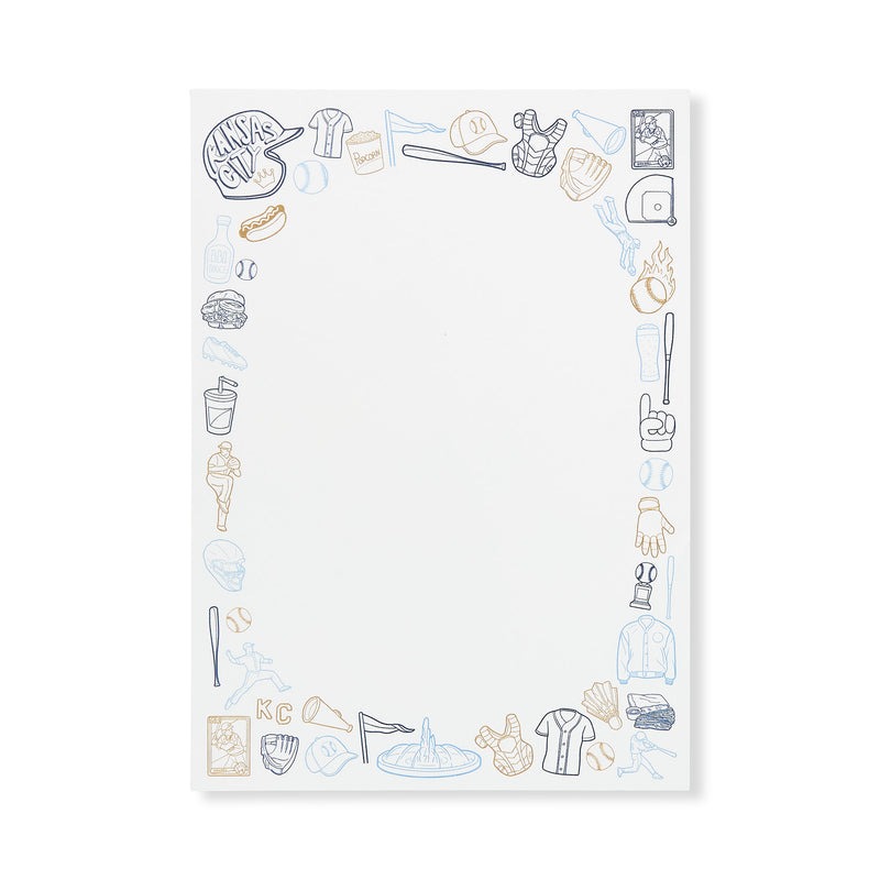 Kansas City Sports Icons Notepads, Why Begin