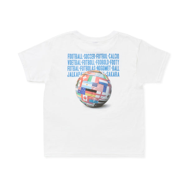 Futbol Global Soccer Adult and Kid’s Tee, Sandlot Goods