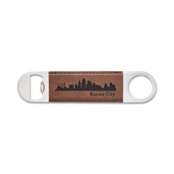 Say It On Wood Kansas City Skyline Bottle Opener