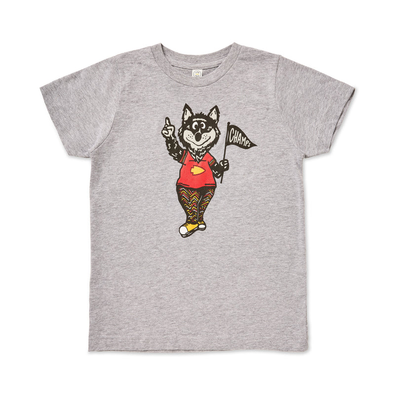 KC Wolf Kid's Tee, Sift & Serif