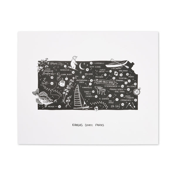 State Parks Print, Stray Folk Prints