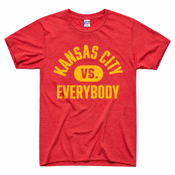 Kansas City Vs. Everybody Tee, Charlie Hustle