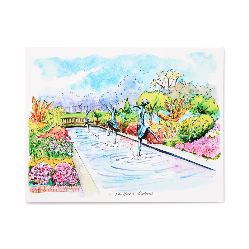 Liz Vargas Kauffman Gardens Print