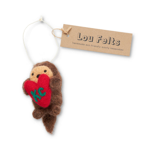 Lou Felts Hand Felted Ornaments