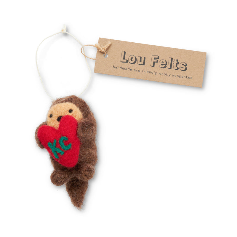 Lou Felts Hand Felted Ornaments