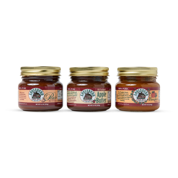 Louisburg Cider Fall Butter Trio