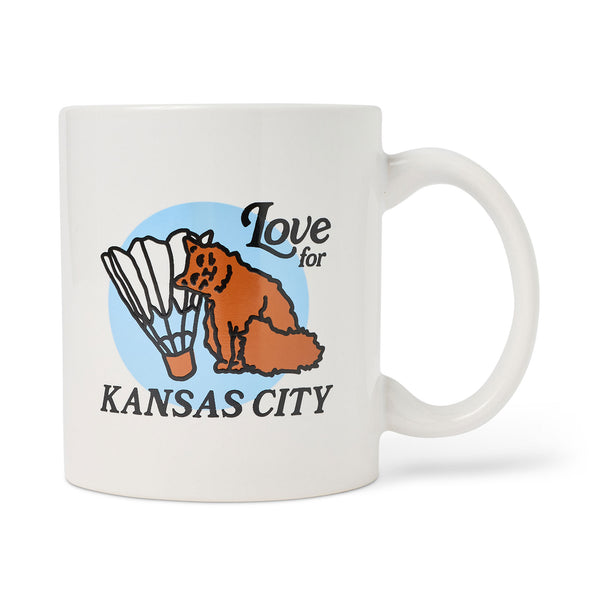 Love for KC Cat Mug, ColorbloKC