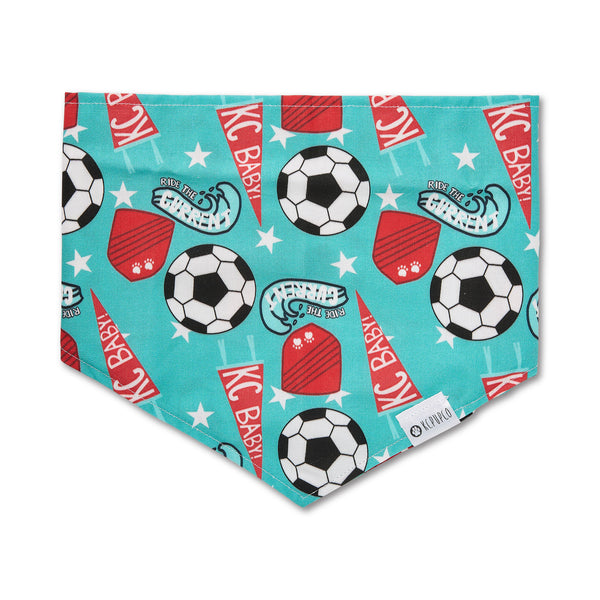 KC Baby! Kansas City Themed Dog Bandanas, KC Pup Co