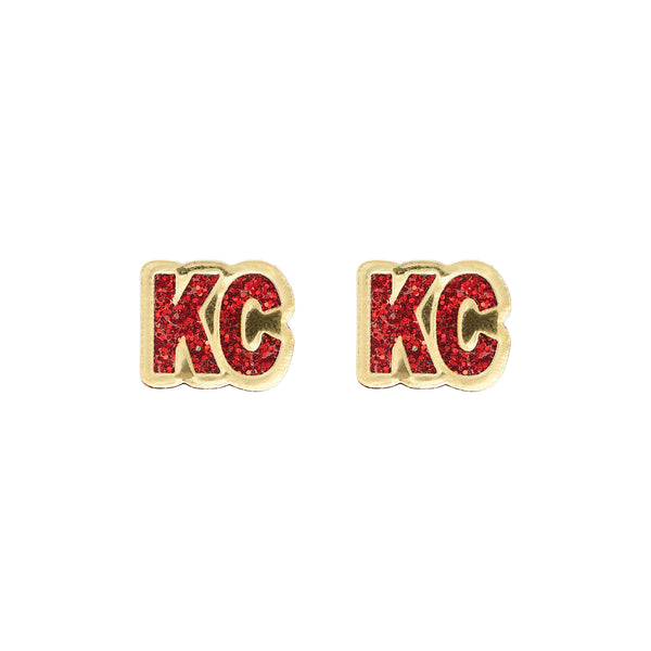 KC Red & Gold Studs, Stellar Goods