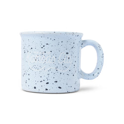 Made in Kansas City Speckled Campfire Mug, Blue and Navy