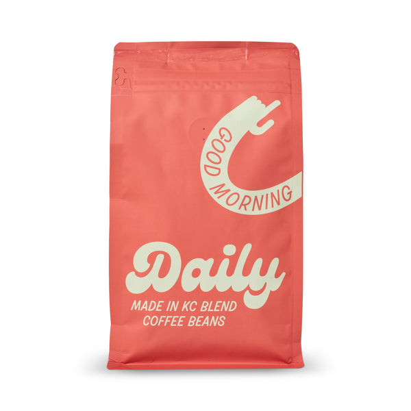 Daily Beans, a Made In Kansas City Exclusive Blend, 12 oz. Whole Bean Coffee