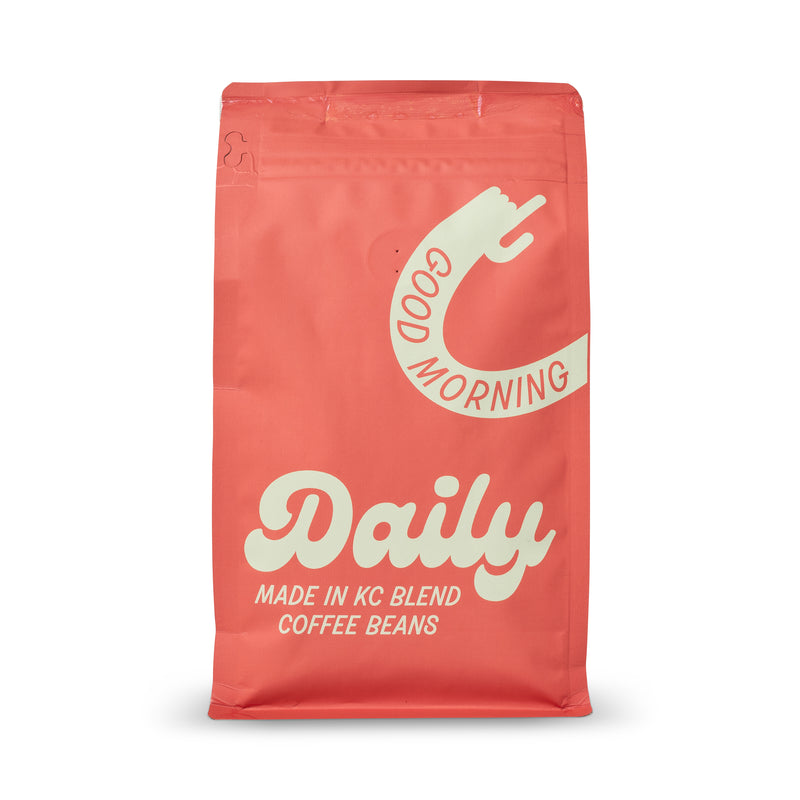 Daily Beans, a Made In Kansas City Exclusive Blend, 12 oz. Whole Bean Coffee