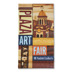 Banner der Plaza Art Fair 2022