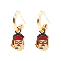 E.B. & Co. Game Day Andy Earrings