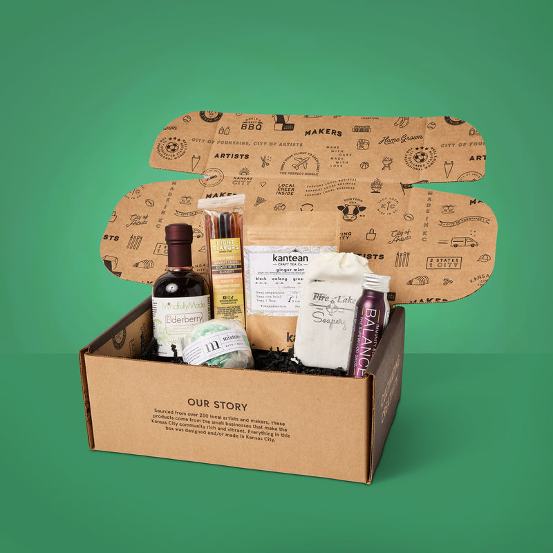 Lokale Wellness-Geschenkbox