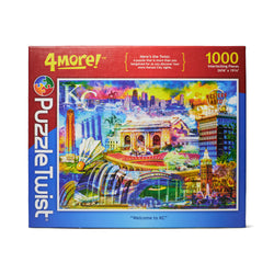 Puzzle Twist "Welcome to KC" 1,000 Piece Puzzle