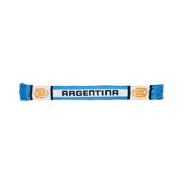 Argentina Soccer Scarf, Made Mobb