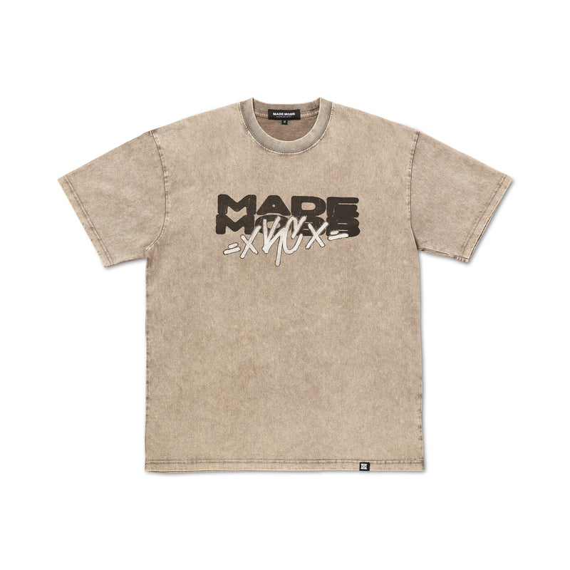 MADE MOBB City of Fountains Beige Tee