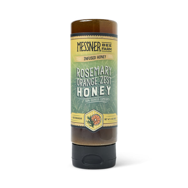 Messner Bee Farm Rosemary Orange Zest Honey 12 oz