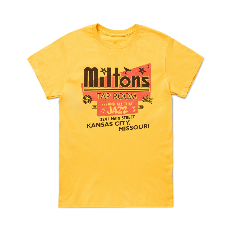 Milton's Tap Room Tee, Kansas City Jazz