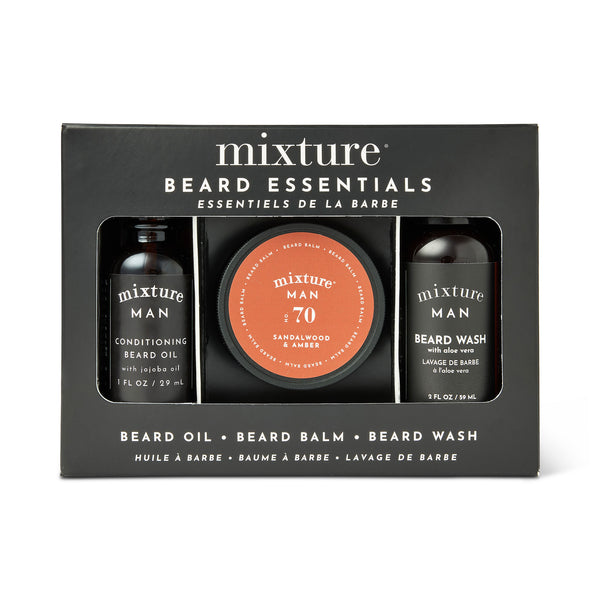Beard Essentials Kit, Mixture Men
