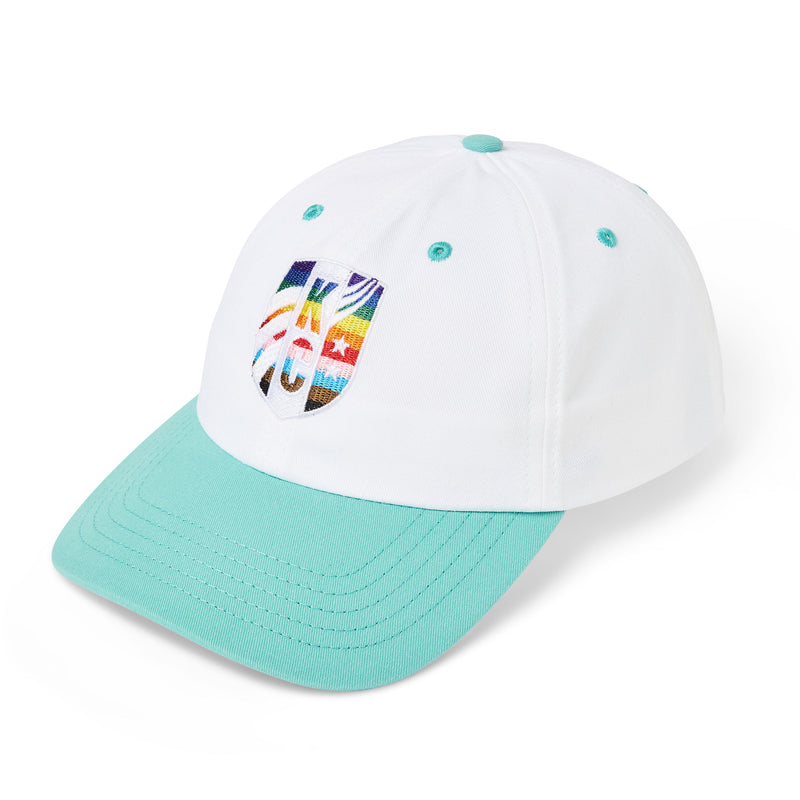 KC Current Rainbow Surprise Dad Hat, Sandlot Goods