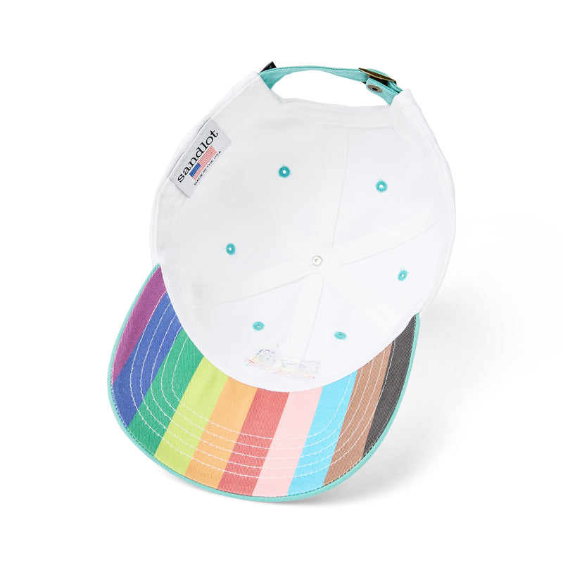 KC Current Rainbow Surprise Dad Hat, Sandlot Goods