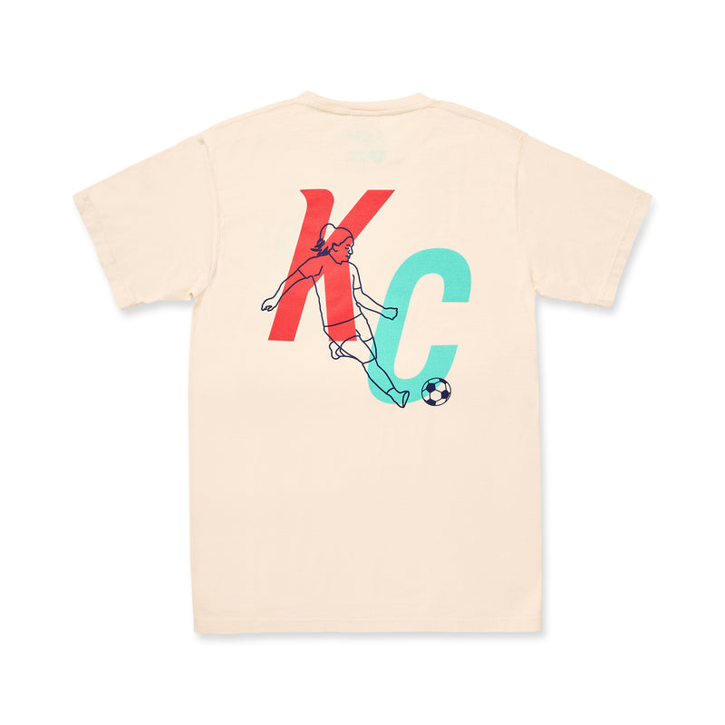 KC Current Player Tee, Back Detail, Sandlot