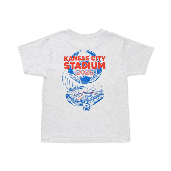 Kansas City Soccer Stadium Tee, Sandlot Goods