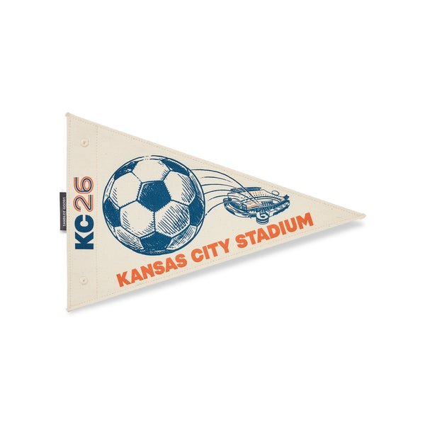 Summer of Soccer Kansas City Pennant, Sandlot Goods