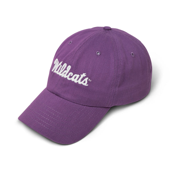 Sandlot Goods Wildcats Script Purple Dad Hat