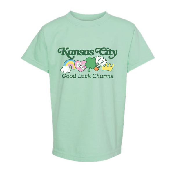 Kansas City's Good Luck Charms Tee, Adult and Kids