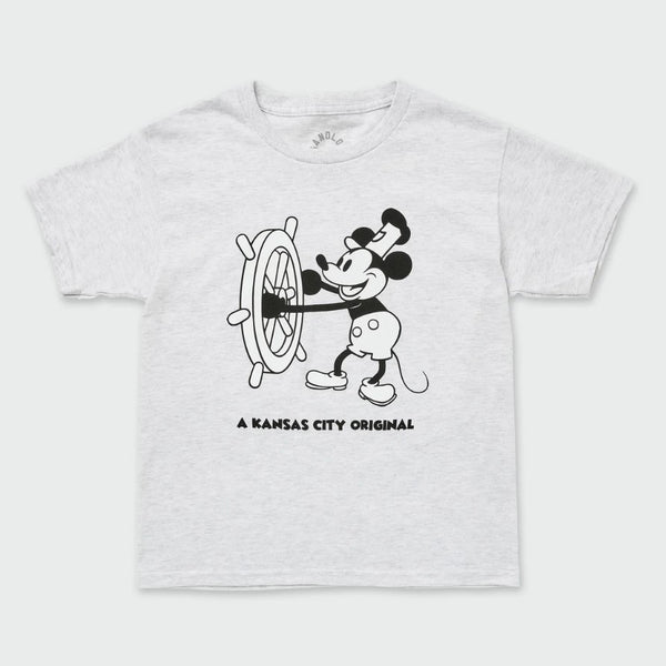 Steamboat Willie Adult and Kid's Tee, Sandlot Goods