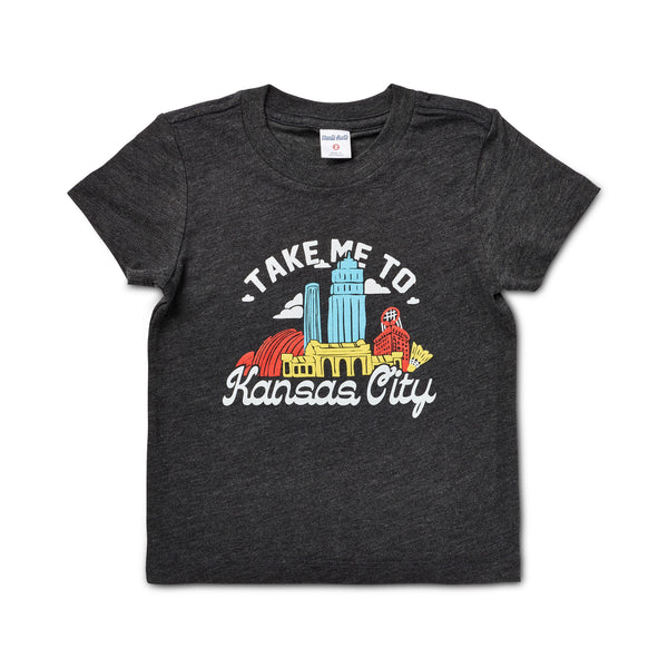 Take Me to Kansas City Kid's Tee, Charlie Hustle