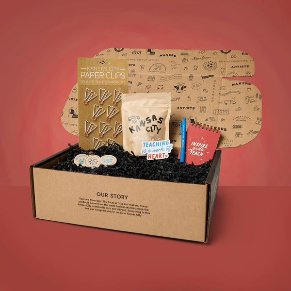 KC Loves Teachers Gift Box